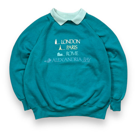 Vintage Alexandria Bay Collared Crewneck (L)