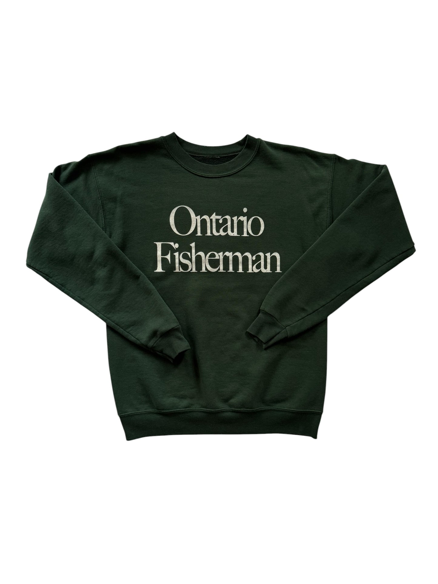 Ontario Fisherman Crewneck Pike Green - S