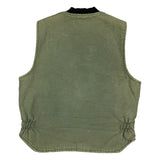Vintage 90s Work Wear Olive Vest Big Bill (L)