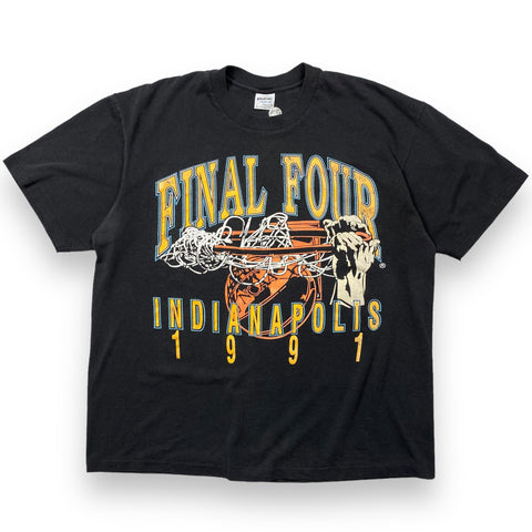 1991 Indianapolis Final Four Basketball Tee - L