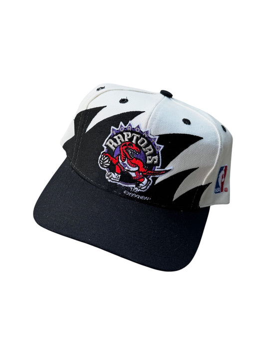 Vintage 1990s Toronto Raptors Logo Athletic Sharktooth Snapback