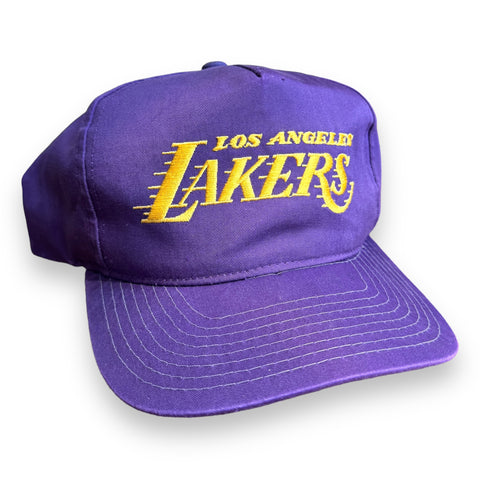1980s Los Angeles Lakers Plain Logo Snapback