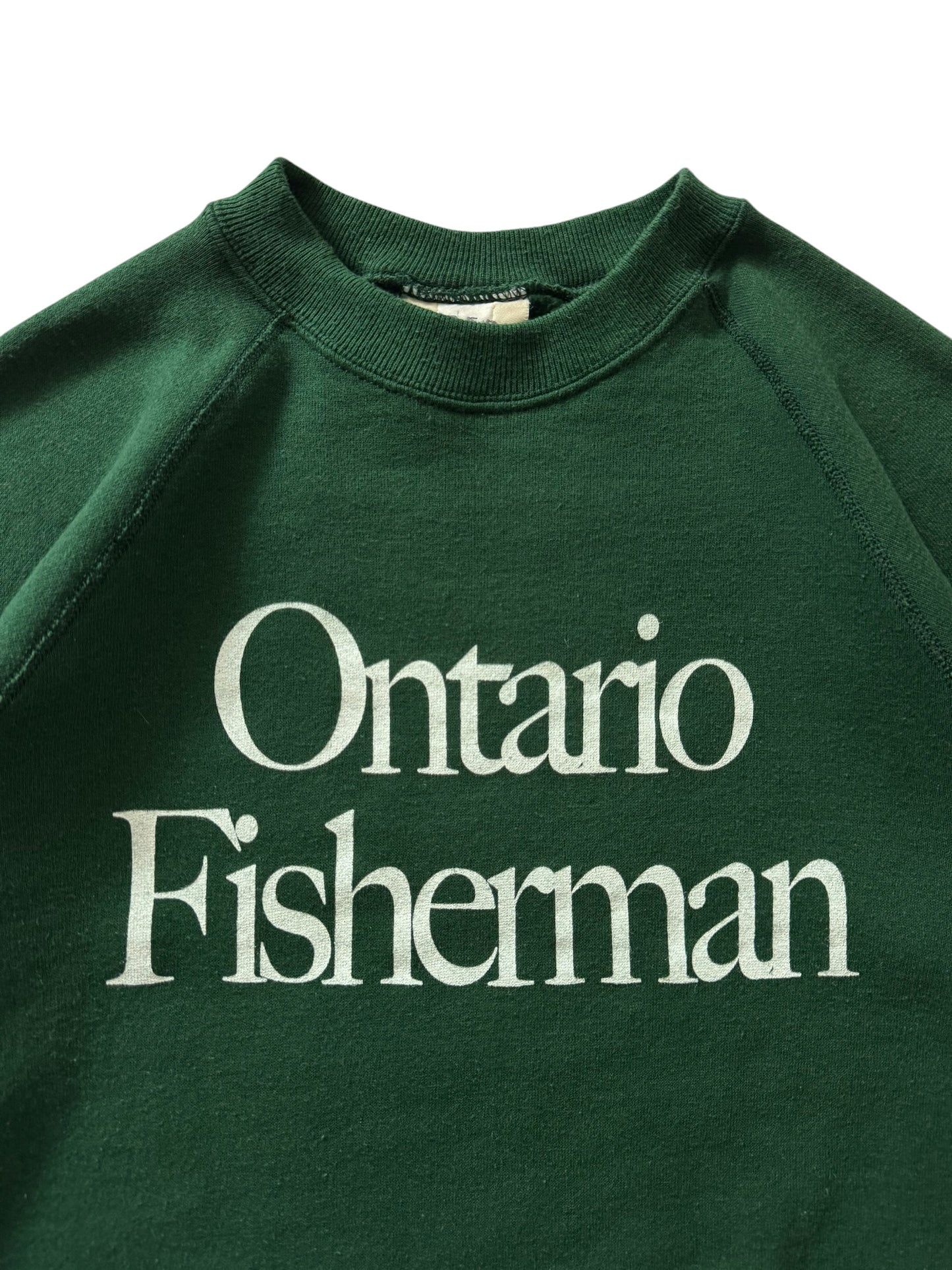 Ontario Fisherman Crewneck Pike Green - M