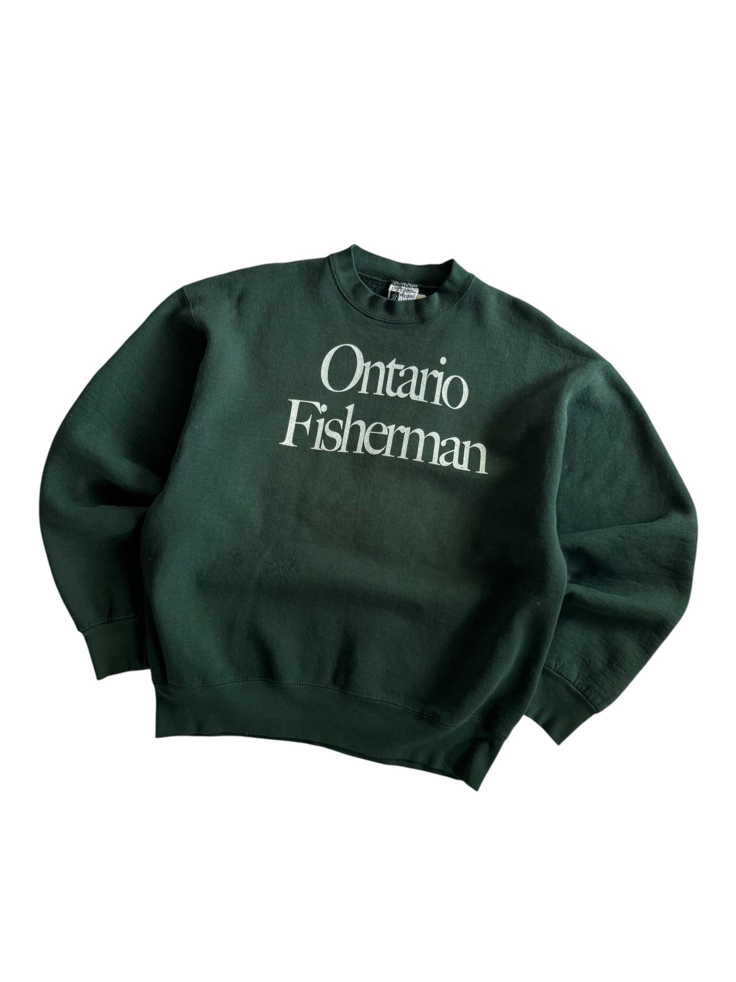 Ontario Fisherman Crewneck Pike Green - L