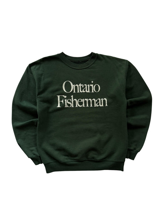 Ontario Fisherman Crewneck Pike Green - S