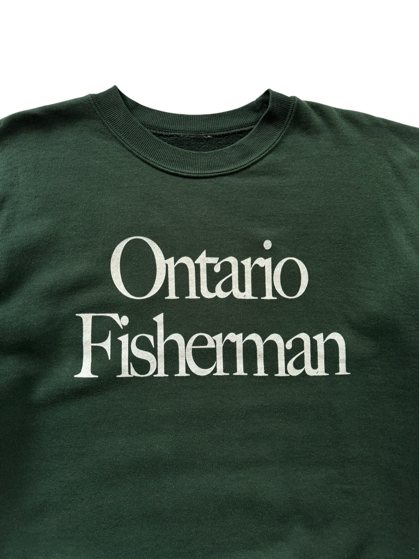 Ontario Fisherman Crewneck Pike Green - S