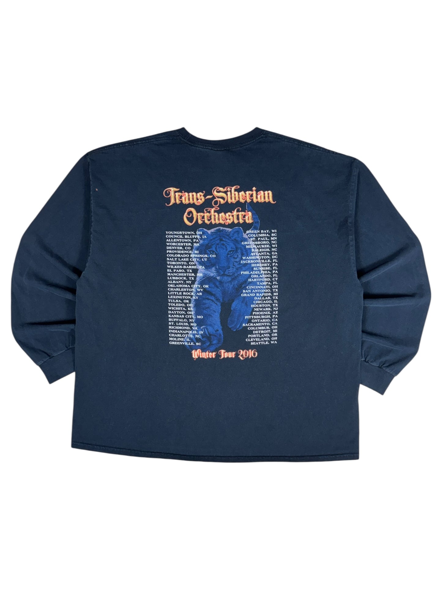 Trans-Siberian Orchestra Winter Tour Long Sleeve - XL
