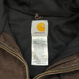 Vintage Carhartt Chestnut Hooded Work Jacket XL