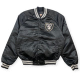 Vintage 80s LA Raiders Satin Jacket M