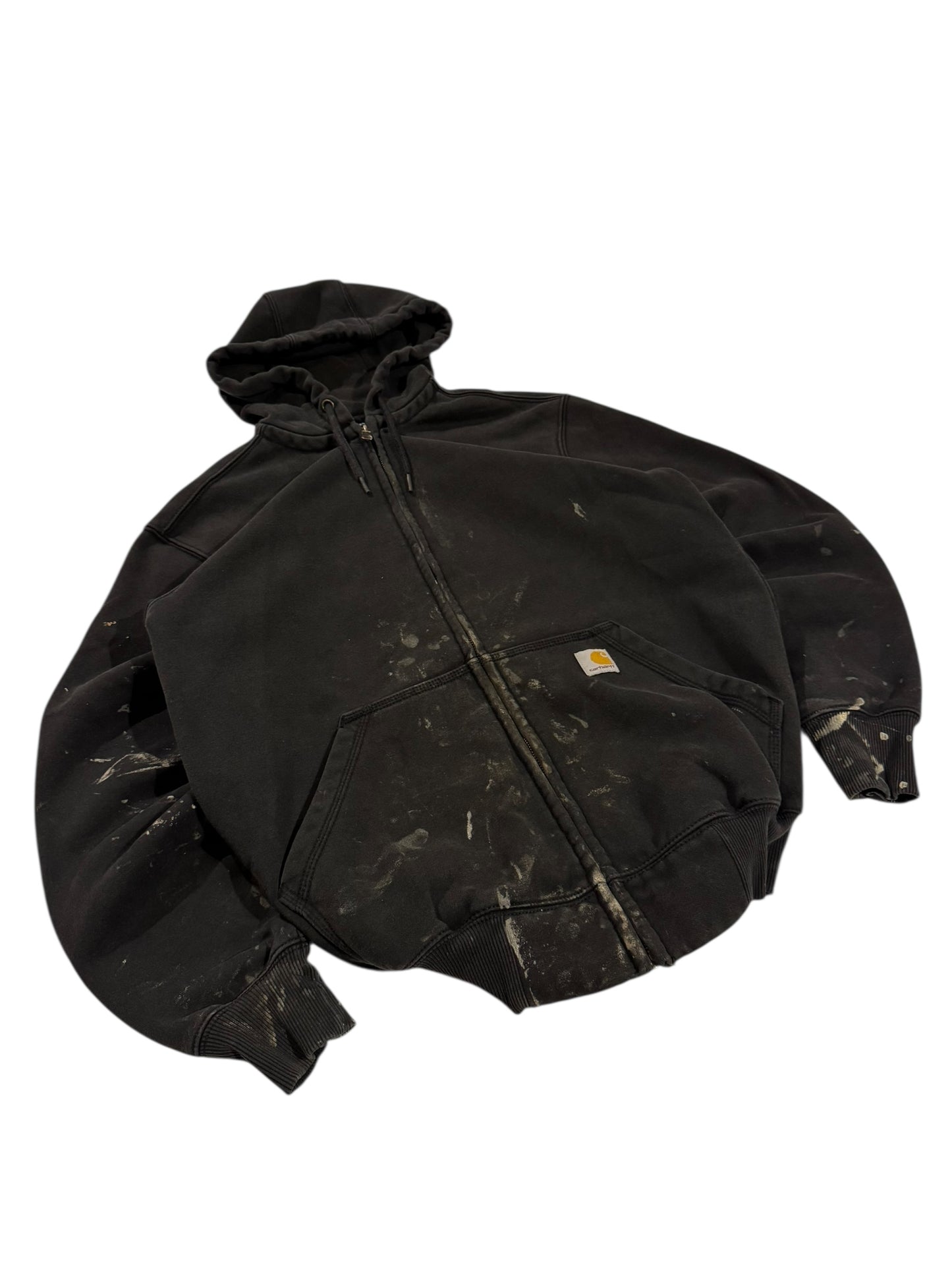 Carhartt Distressed Work Hoodie - S