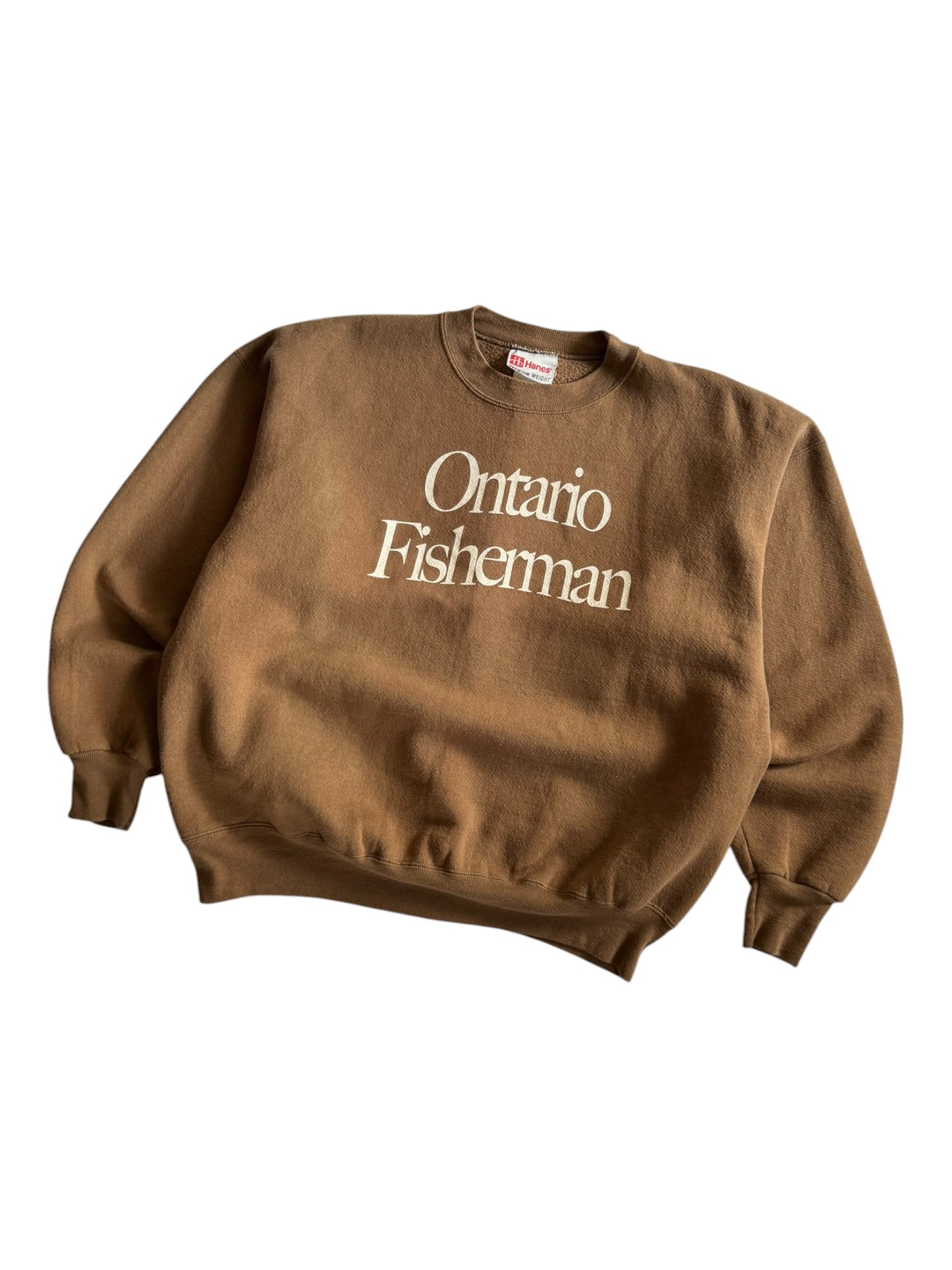 Ontario Fisherman Crewneck Bullhead - L