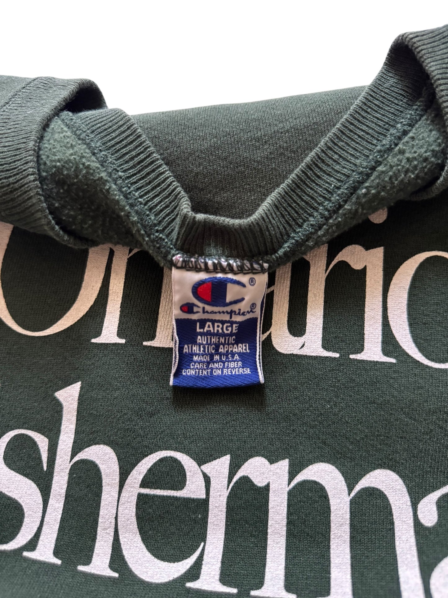 Ontario Fisherman Crewneck Pike Green - L
