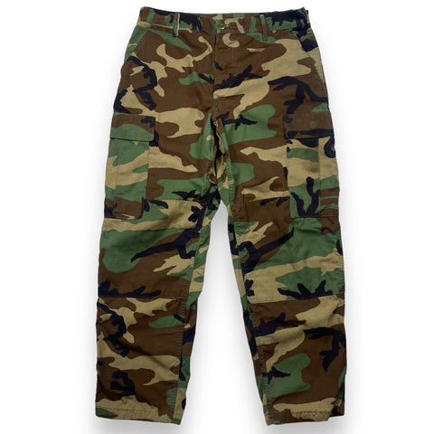 Vintage Military Camo Cargo Pants - 33” x 29”