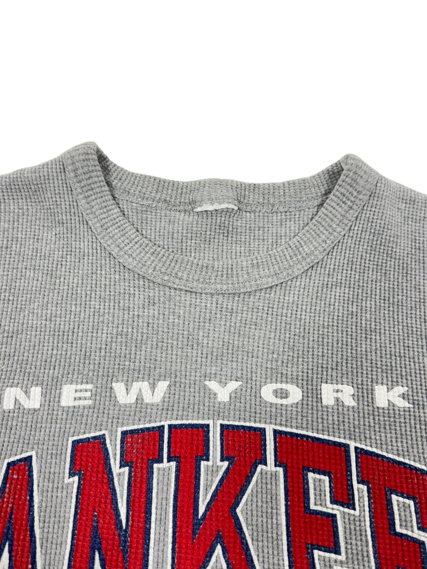 1990s New York Yankees Bulletin Thermal Tee - L