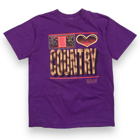 1990s I Love Country Music Tee - L