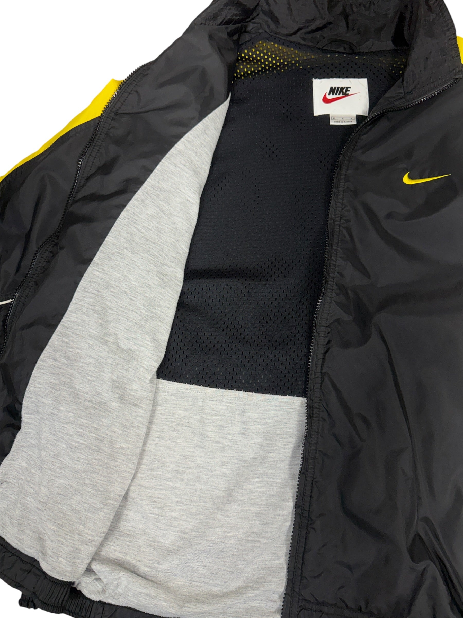 vintage yellow nike windbreaker