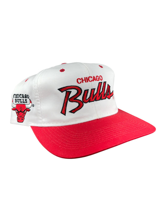 Vintage 90s Chicago Bulls Sports Specialties Script