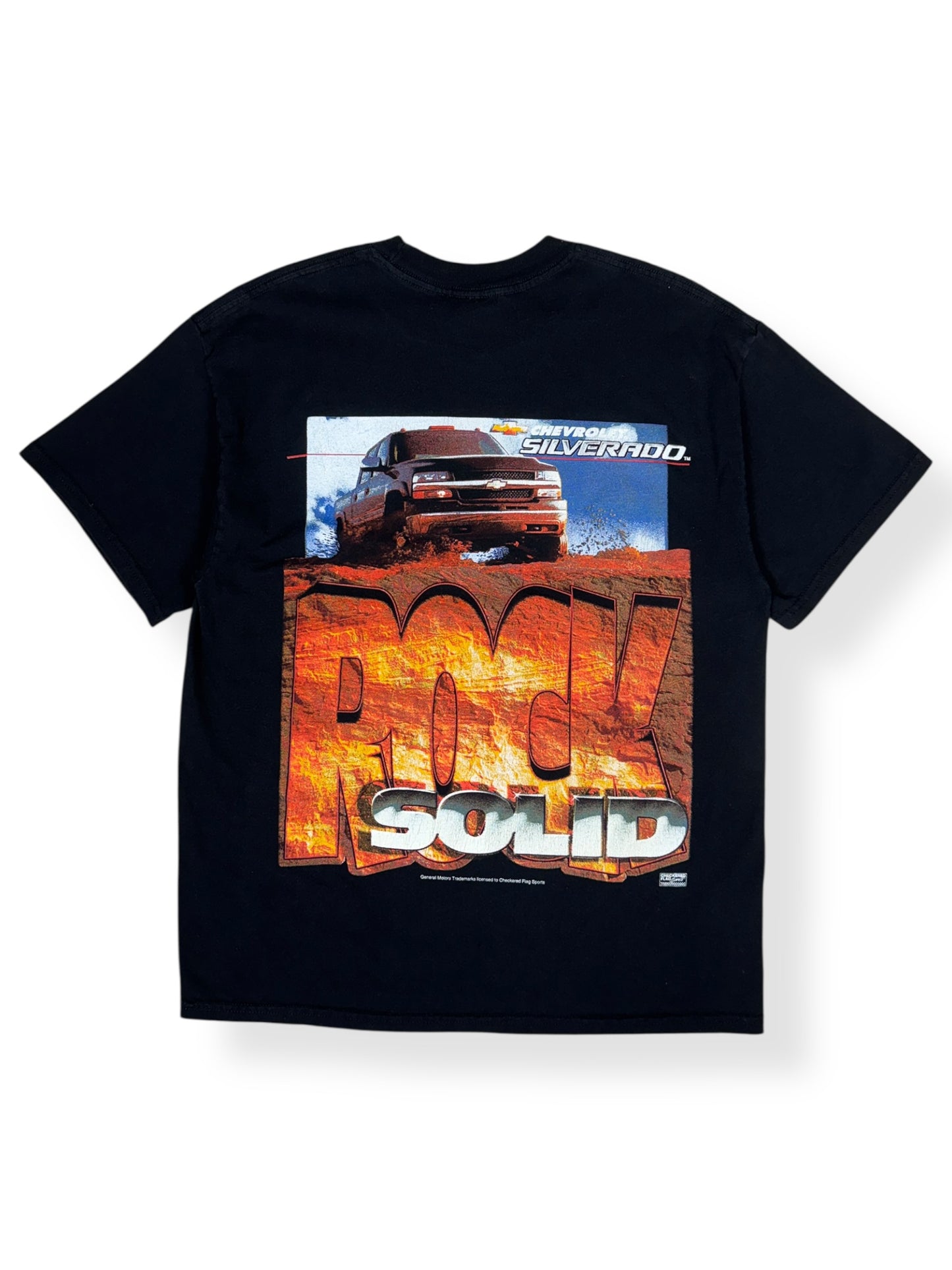 2000s Chevy Silverado Pick Up Truck Tee - L