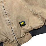 OX Gear Work Wear Tan Hooded Jacket - M/L