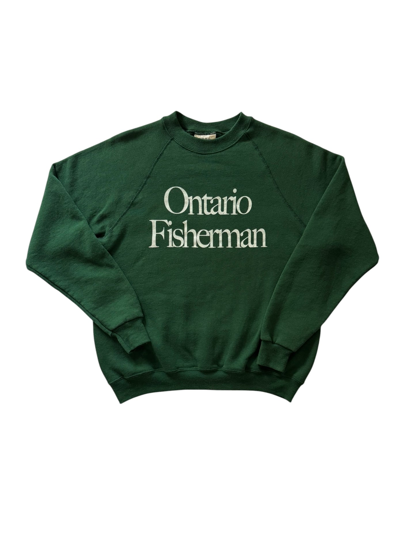 Ontario Fisherman Crewneck Pike Green - M