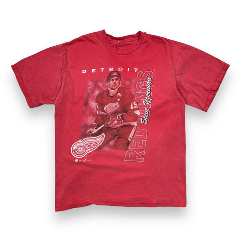 Vintage Steve Yzerman Detroit Red Wings - L