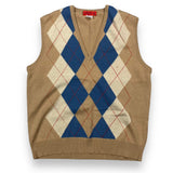 Vintage 90s Sweater Vest Made In Spain - XL