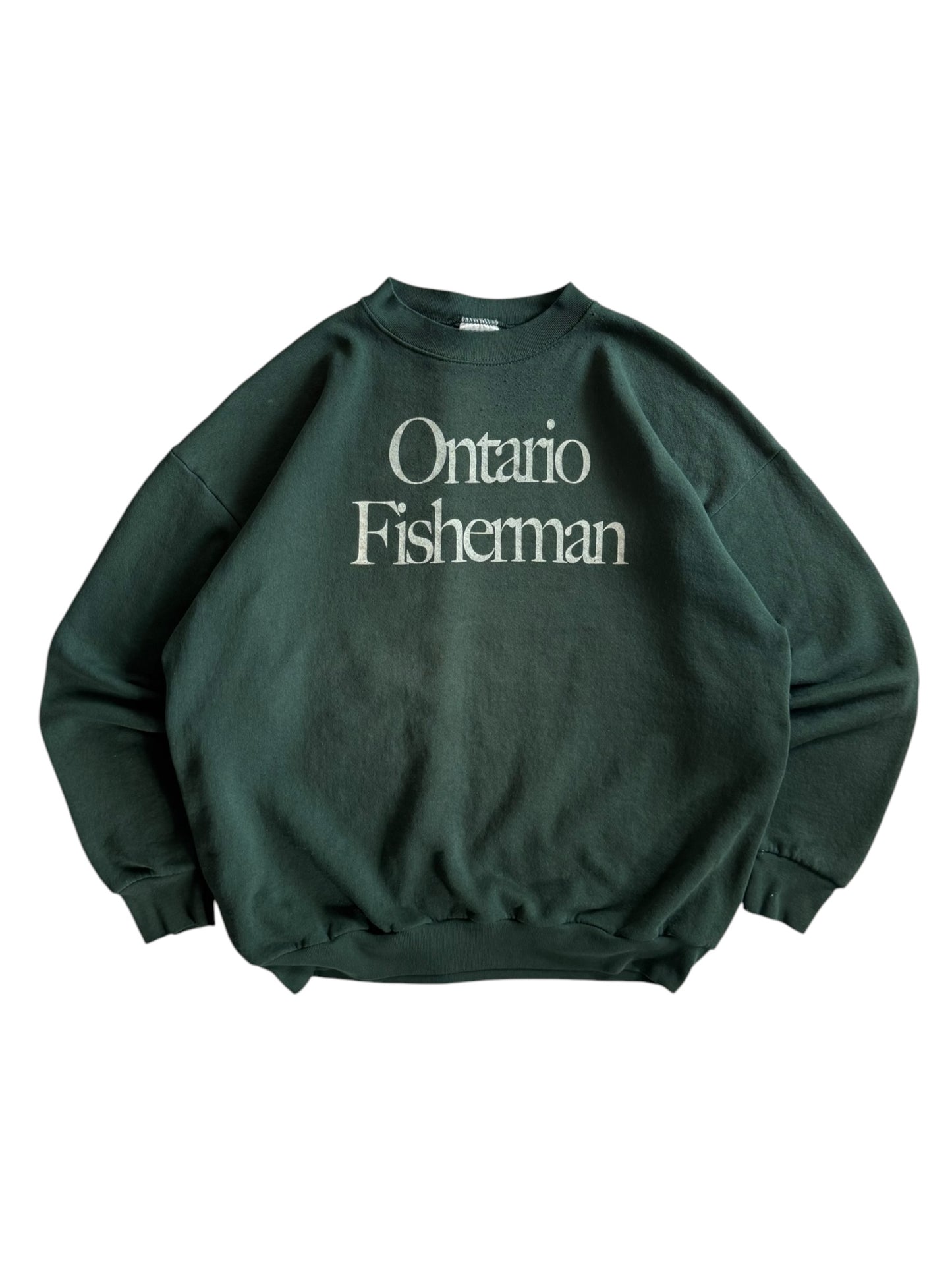 Ontario Fisherman Crewneck Pike Green - XL