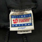 Vintage Hanes Black Essential Hoodie - XL