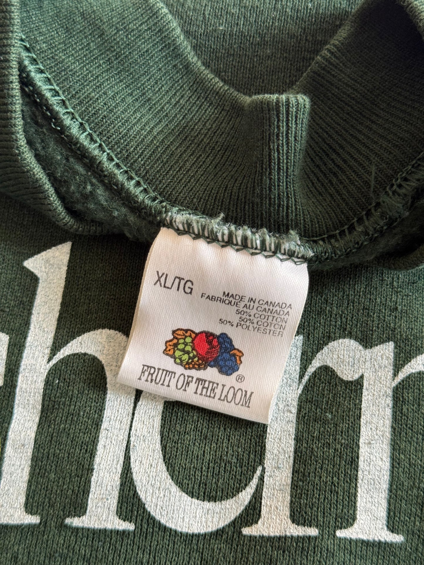 Ontario Fisherman Crewneck Pike Green - XL