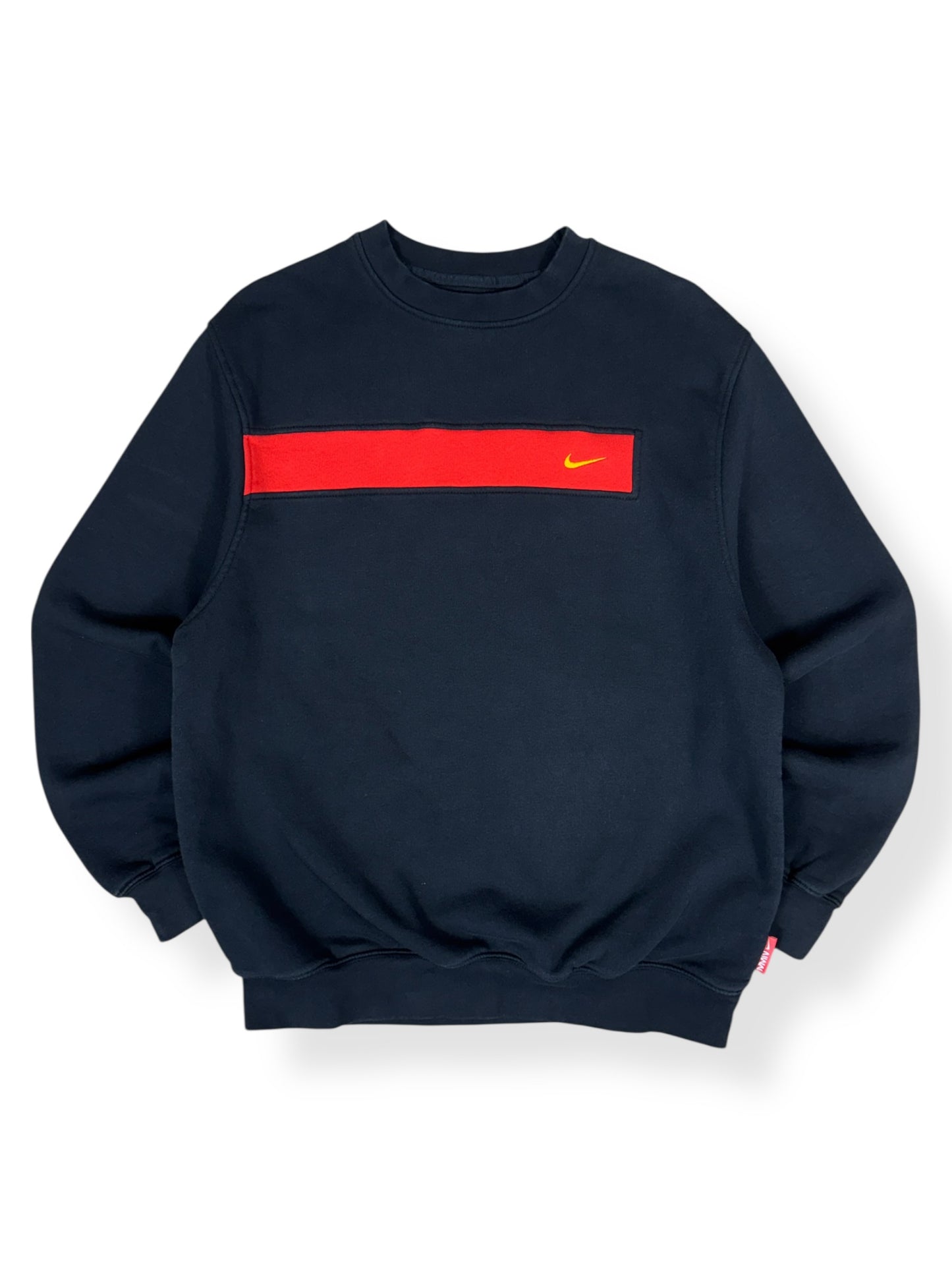 2000s Nike Small Check Manchester Crewneck - L