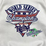 1987 Minnesota Twins World Champions Crewneck - L