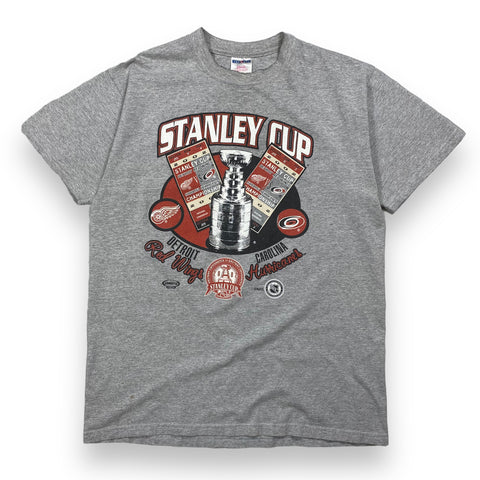 2002 Detroit Red Wings Stanley Cup Tee - L