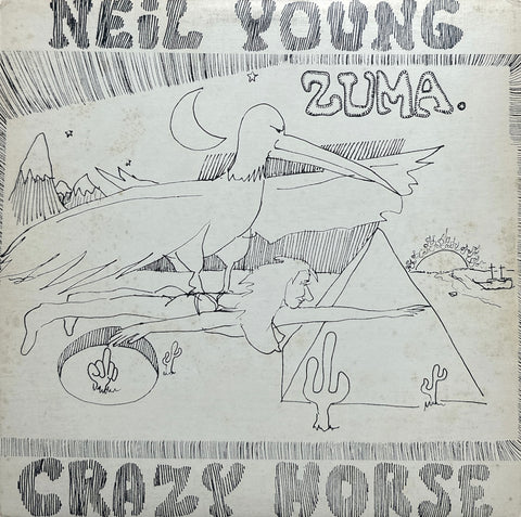 Neil Young Crazy Horse - Zuma 1975 Record