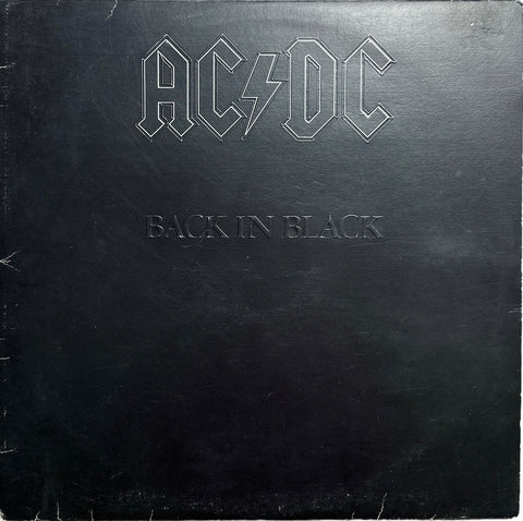 ACDC - Back in Black 1980 Record