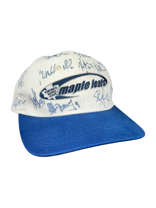Vintage 90s Toronto Maple Leafs Team Signature Starter Cap