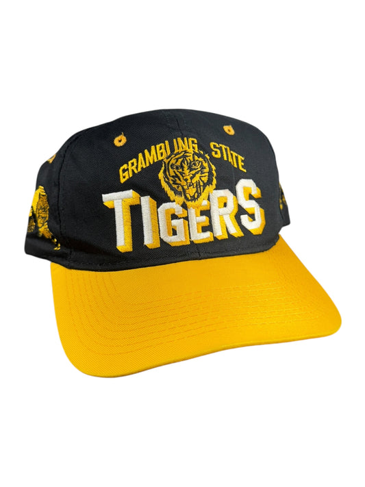 Vintage 90s Grambling State Tigers Blockhead Snap