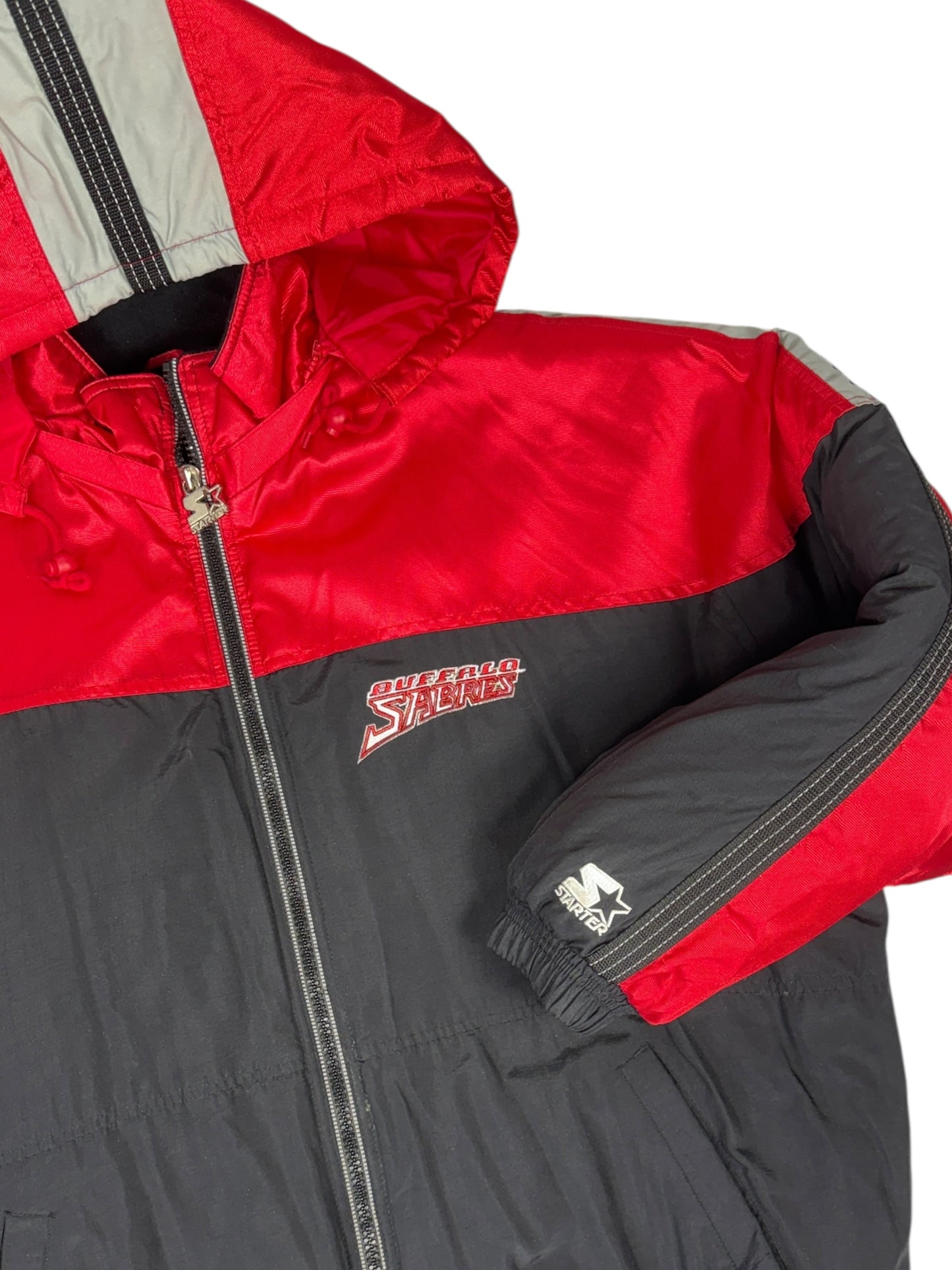 1990s Buffalo Sabres NHL Starter Jacket - XXL