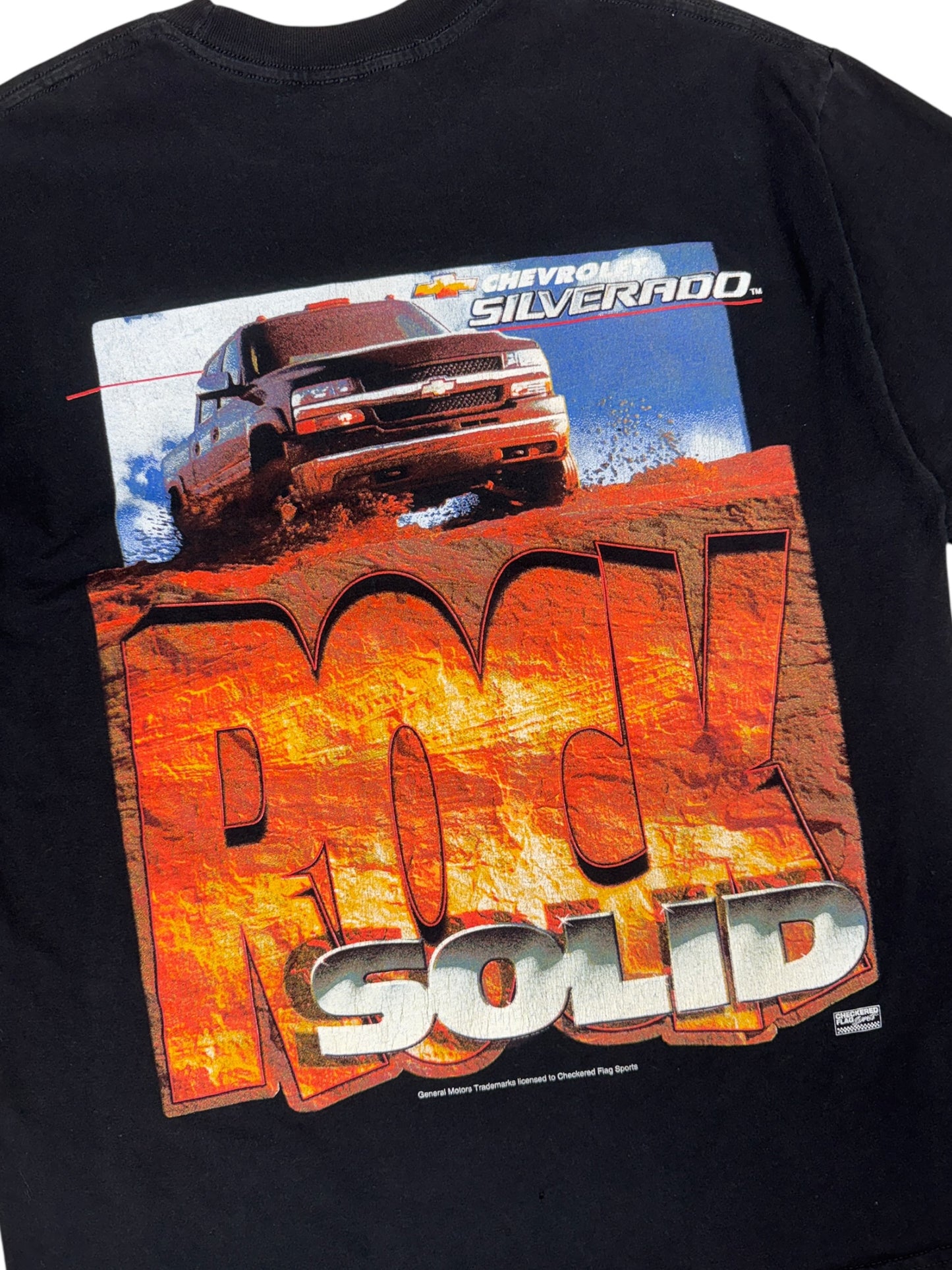 2000s Chevy Silverado Pick Up Truck Tee - L
