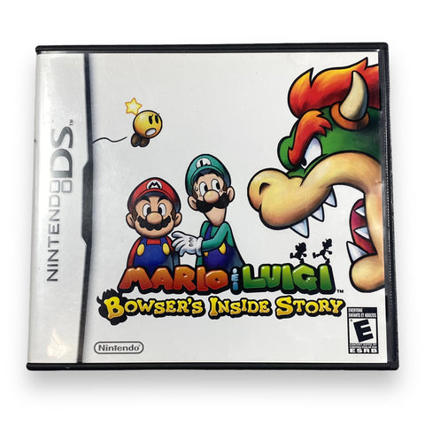 2009 Mario & Luigi Bowsers Inside Story Nintendo DS Game
