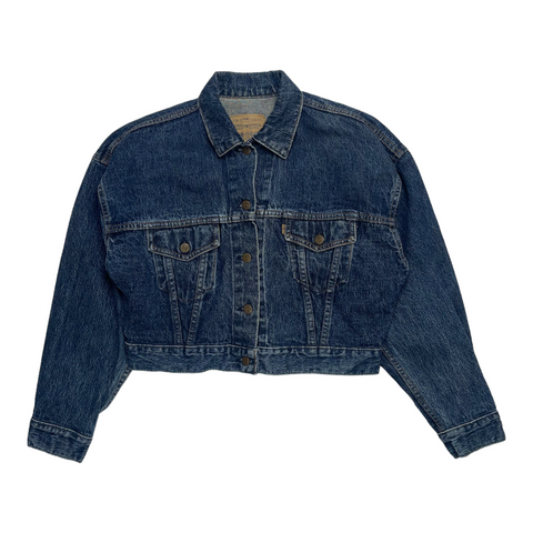 Vintage Levis Cropped Denim Jacket L
