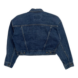 L Vintage Levis cropped denim jacket