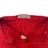 Vintage Red Jeans by Topaz 24x31
