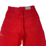 Vintage Red Jeans by Topaz 24x31