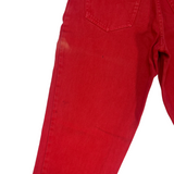 Vintage Red Jeans by Topaz 24x31
