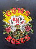 Vintage Guns N Roses Cards Tee 1991 L